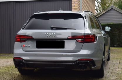 ⭐0412 SPOILER SUITABLE FOR AUDI A4 B9 AVANT LOOK RS4 RAW⭐
