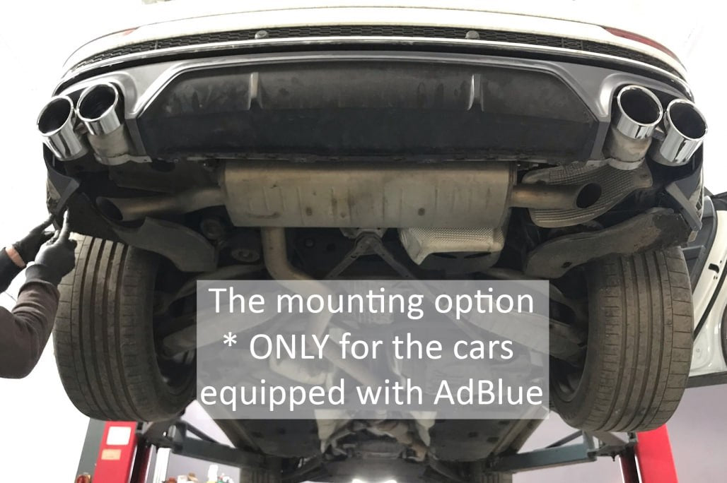2123⭐DIFFUSORE AUDI Q8 18+ S-LINE LOOK SQ8 GRIGIO SATINATO+TERMINALI CROMATI⭐