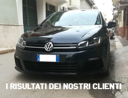 ✨1746 HEADLIGHTS SUITABLE FOR VW GOLF 6 2008-2013 LOOK 7.5 LED DYNAMIC✨ 