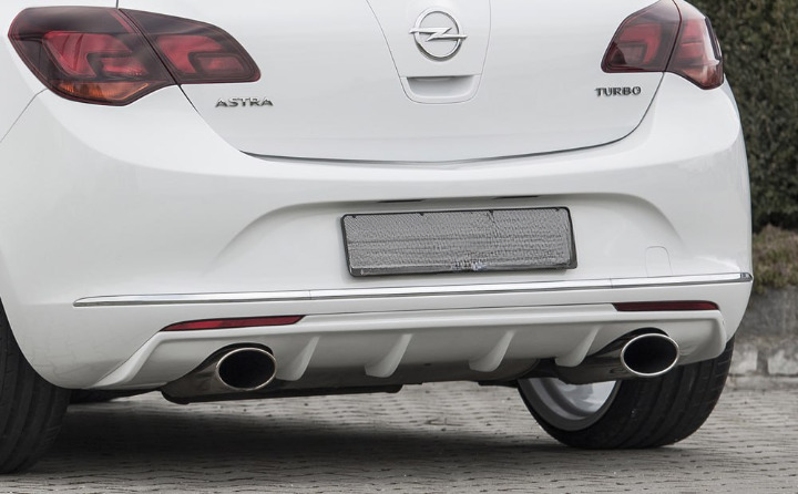 🔥2125 DIFFUSORE ADATTO PER OPEL ASTRA J 5 PORTE 09-12 LOOK TUNING GREZZO 2+2🔥