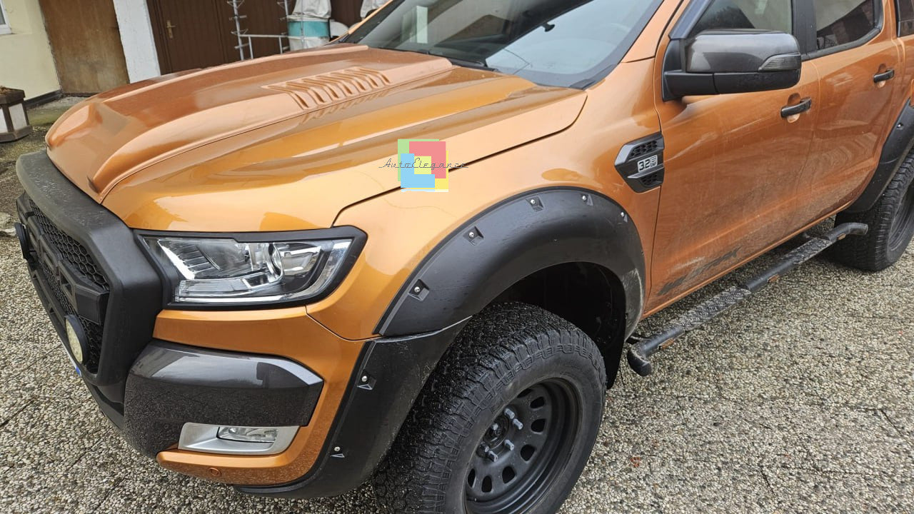 0996🔥FORD RANGER T6 15 to 21 SPORT LOOK FRONT HOOD AIR INTAKE-ABS-1🔥 