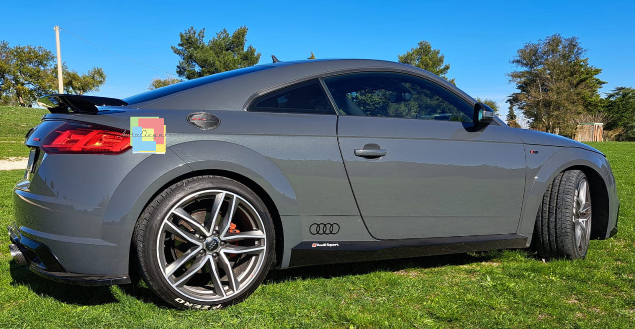 ⚡️1523 REAR SPOILER SUITABLE FOR AUDI TT FV 8S LOOK RSTT RAW⚡️ 