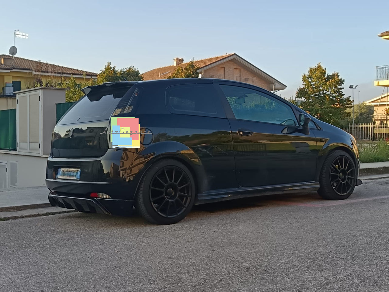 0968⭐DIFFUSORE ADATTO PER GRANDE PUNTO 2005+ LOOK RIEGER⭐