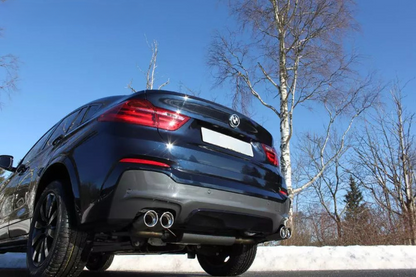 2126⭐DIFFUSORE ADATTO PER BMW X4 F26 2014+ MSPORT GREZZO 2+2⭐