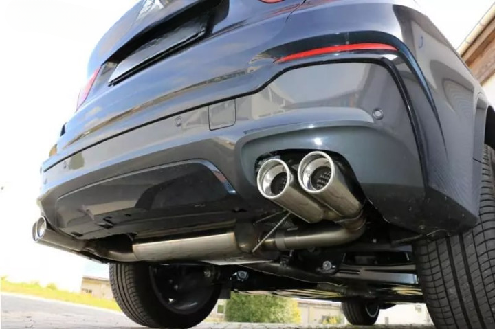2126⭐DIFFUSORE ADATTO PER BMW X4 F26 2014+ MSPORT GREZZO 2+2⭐