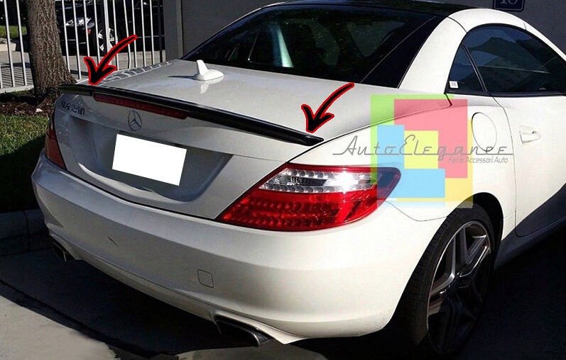🔥1368 BOOT SPOILER SUITABLE FOR MERCEDES BENZ SLK R172 2011-2020 RAW🔥 