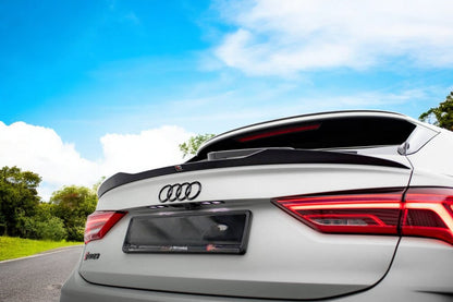 🔥1376 SPOILER BAGAGLIAIO ADATTO PER AUDI Q3 F3 2019+ SPORTBACK NERO LUCIDO 🔥