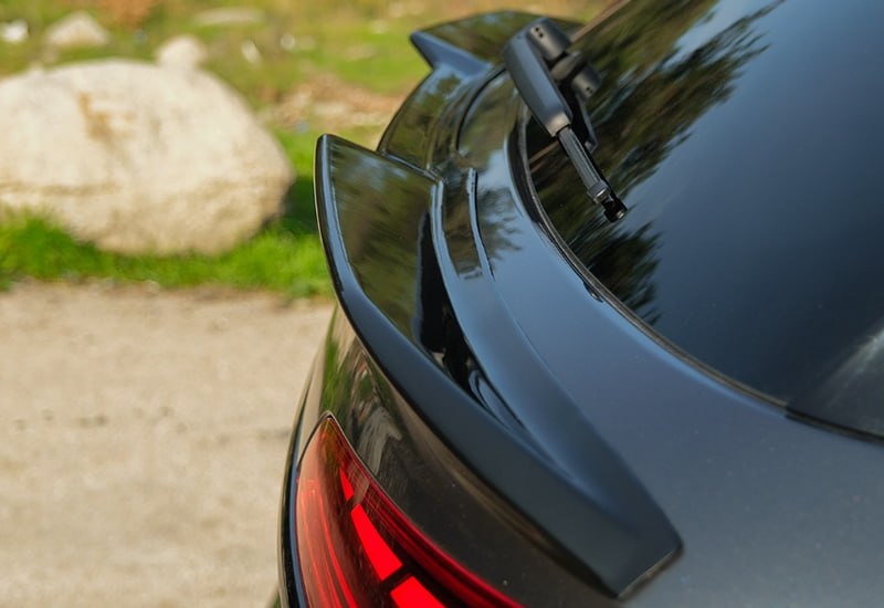 ✨spoiler adatto per Audi Q5 Mk2 FL 2021+ - Spoiler nero lucido✨