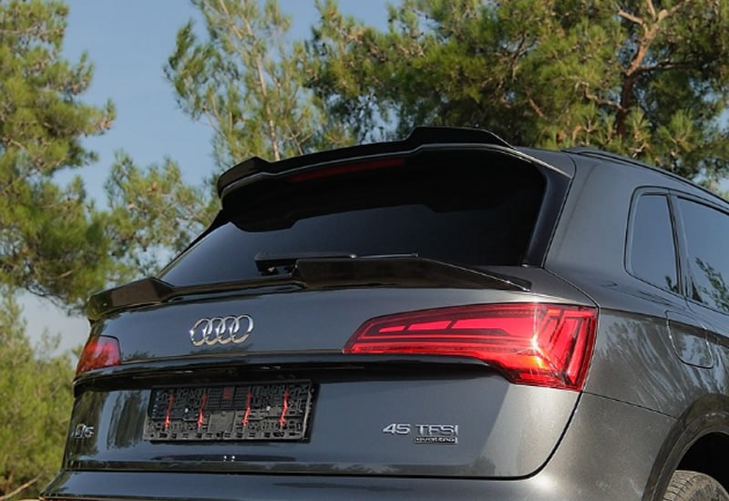 ✨spoiler adatto per Audi Q5 Mk2 FL 2021+ - Spoiler nero lucido✨