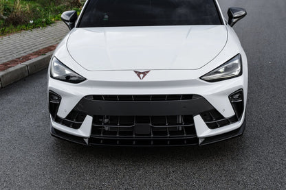 🔝2128 SPLITTER ADATTO PER CUPRA LEON 2024+ NERO LUCIDO🔝