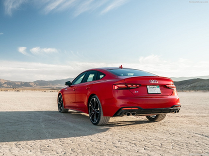 🔥DIFFUSORE ADATTO PER Audi A5 F5 Facelift S-Line (2020-up) Piano Black🔥
