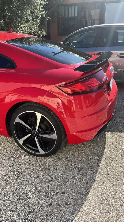 0959✨SPOILER ADATTO PER AUDI RSTT 8J TT FV A5 A6 A7 BERLINA LOOK RS NERO LUCID✨