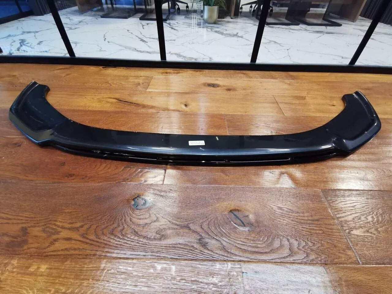 ART. 1843 SPLITTER AUDI A6 C8 2018+ S6 NERO LUCIDO 2 PEZZI