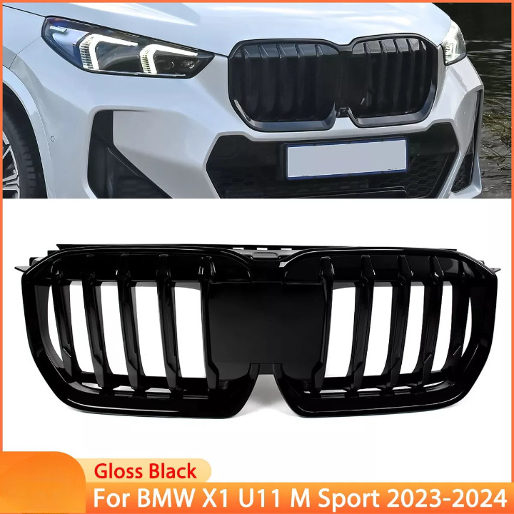 🔥GRIGLIE ADATTO PER BMW X1 U11 SPORT GRILL PERFORMANCE NERO LUCIDO DAL 2022🔥