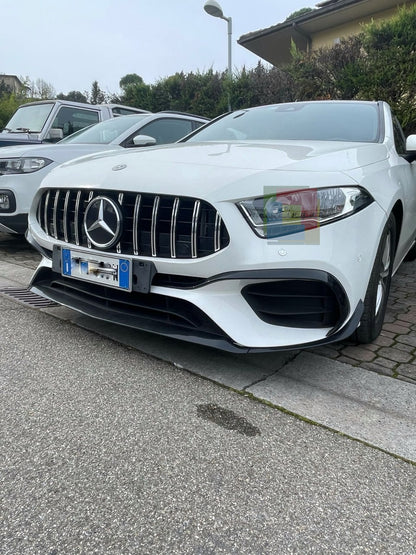💥0221 PARAURTI ANTERIORE ADATTO PER MERCEDES CLASSE A W177 LOOK AMG A45S A45💥