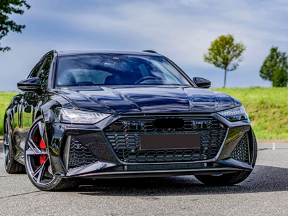 🔥2131 GRIGLIA A6 C8 2018+ LOOK RS6 RADAR NERO LUCIDO (TOP)🔥