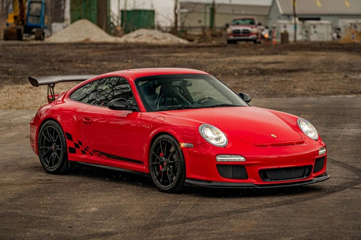 PARAURTI ANTERIORE Porsche 911 997 mk2 2008-2012 LOOK GT3