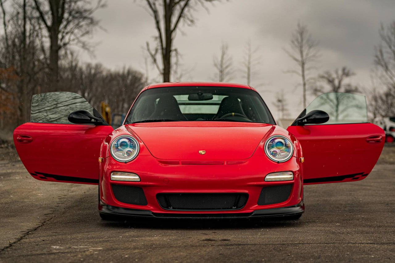 PARAURTI ANTERIORE Porsche 911 997 mk2 2008-2012 LOOK GT3