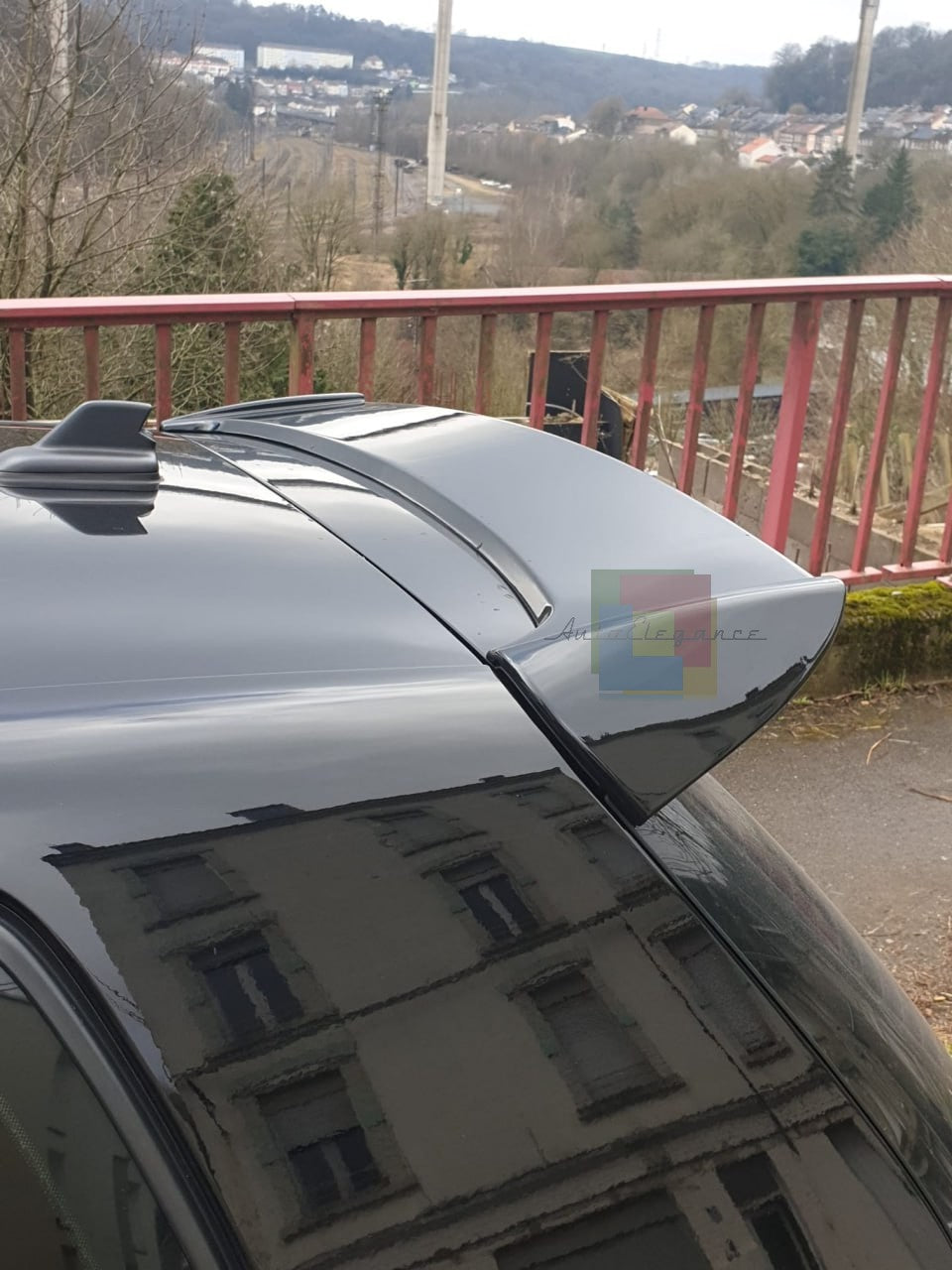 🔥SPOILER ADATTO PER VW GOLF 5 2003-2009 GTI NERO LUCIDO🔥