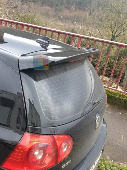 🔥SPOILER ADATTO PER VW GOLF 5 2003-2009 GTI NERO LUCIDO🔥