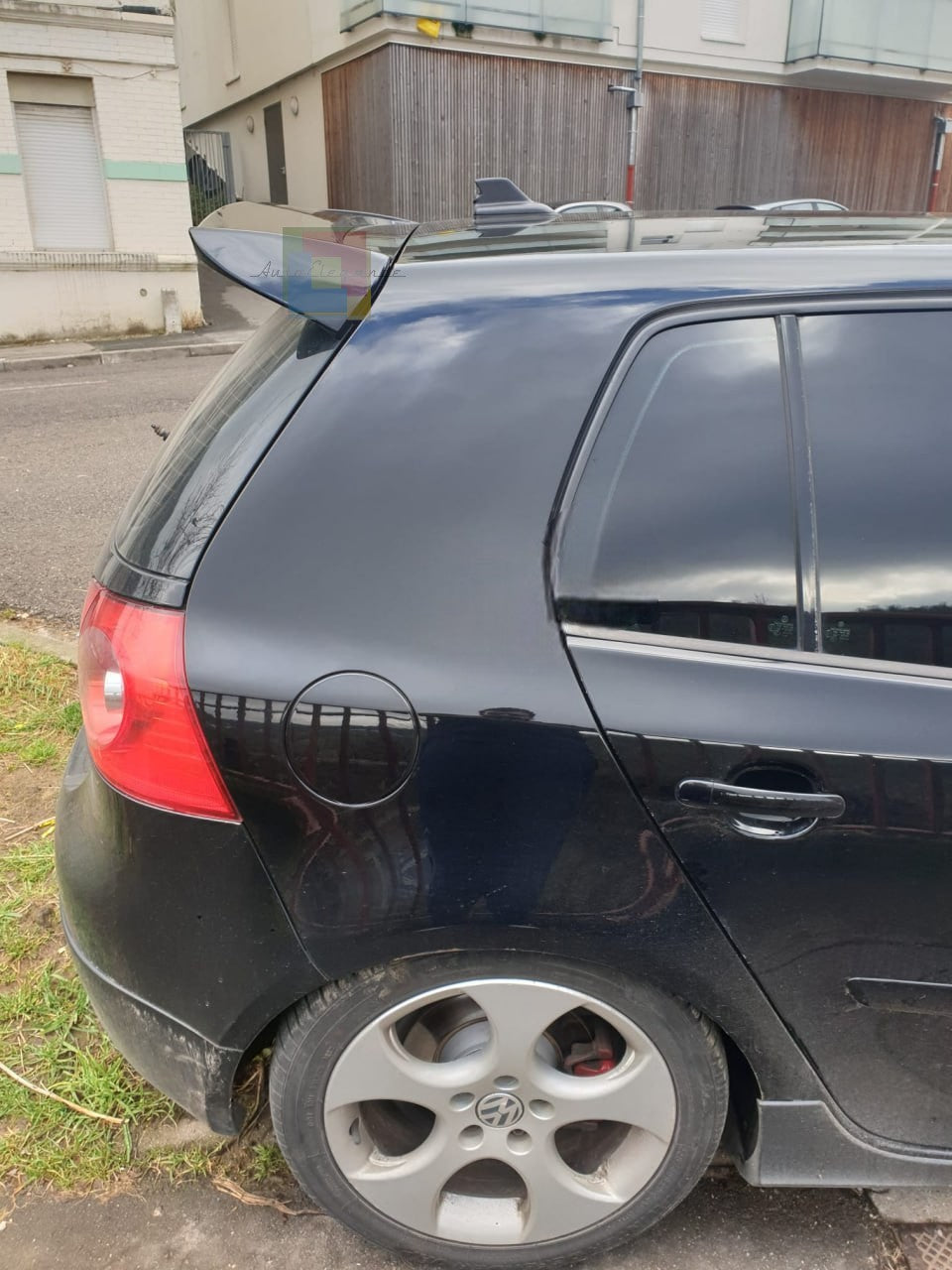 🔥SPOILER ADATTO PER VW GOLF 5 2003-2009 GTI NERO LUCIDO🔥