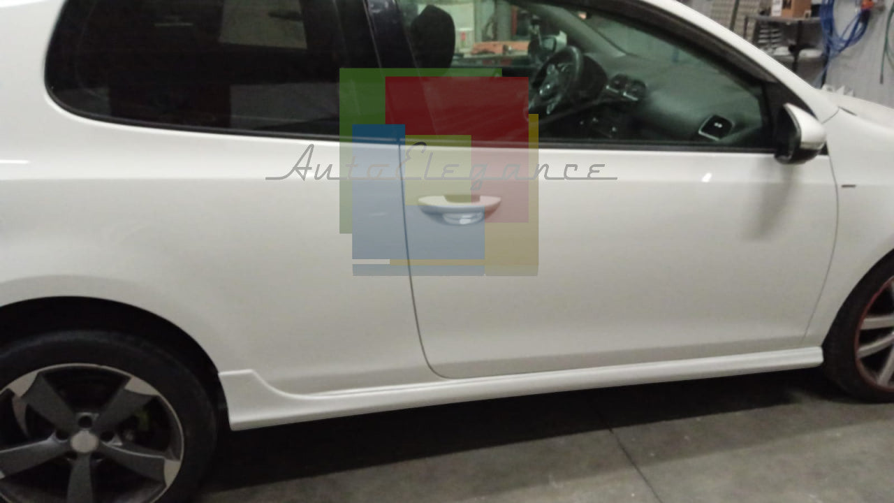 🔥0422 MINIGONNE LATERALI PER VW GOLF 5 03-08 3 & 5 PORTE SPOILER SOTTO PORTA🔥