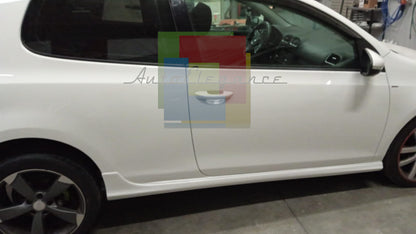 🔥0422 MINIGONNE LATERALI PER VW GOLF 5 03-08 3 & 5 PORTE SPOILER SOTTO PORTA🔥