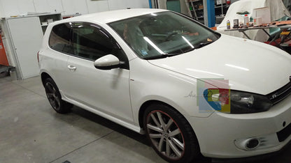 🔥0422 MINIGONNE LATERALI PER VW GOLF 5 03-08 3 & 5 PORTE SPOILER SOTTO PORTA🔥