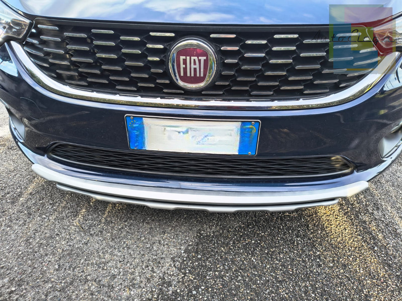 🔥015 SPOILER SOTTO PARAURTI ANTERIORE + POSTERIORE ABS ADATTO PER FIAT TIPO🔥
