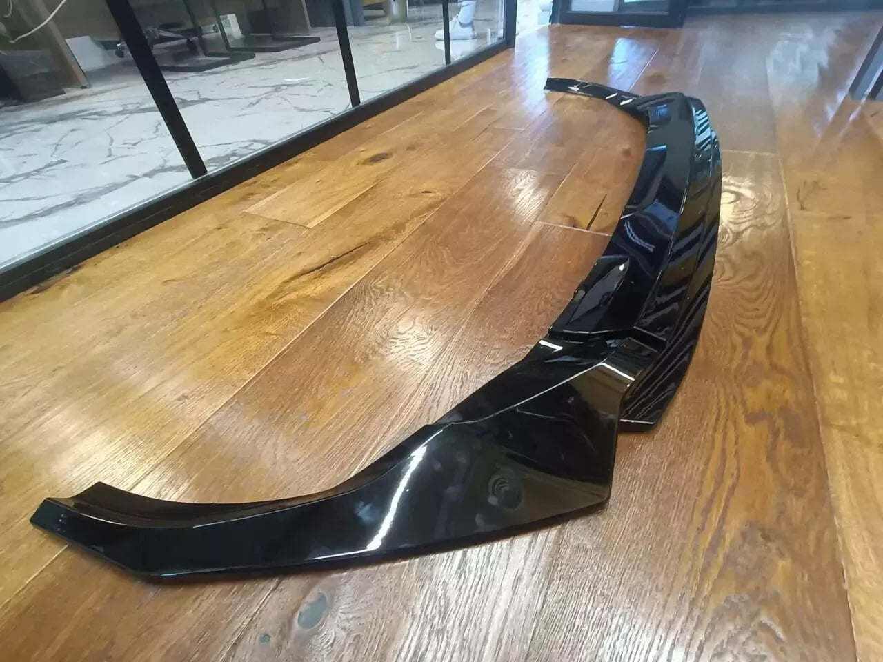 ART. 1837 SPLITTER Q8 2018-2023 SLINE SQ8 NERO LUCIDO (4 PEZZI)