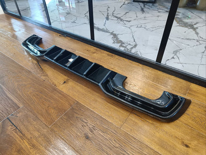 ART.2129 DIFFUSORE AUDI  A3 8V 2016-2020 S3 SLINE NERO LUCIDO 2+2