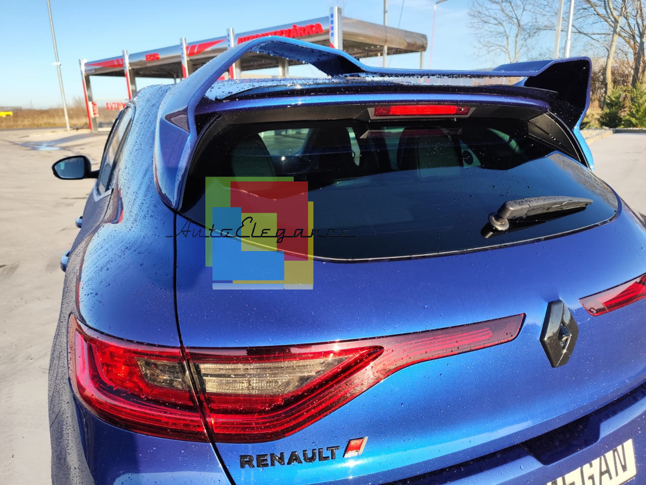 🔥0387🔥RENAULT MEGANE 4 IV SPOILER POSTERIORE TETTO SPORTIVO RS ALETTONE 🔥