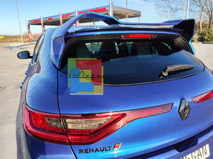 🔥0387🔥RENAULT MEGANE 4 IV SPOILER POSTERIORE TETTO SPORTIVO RS ALETTONE 🔥