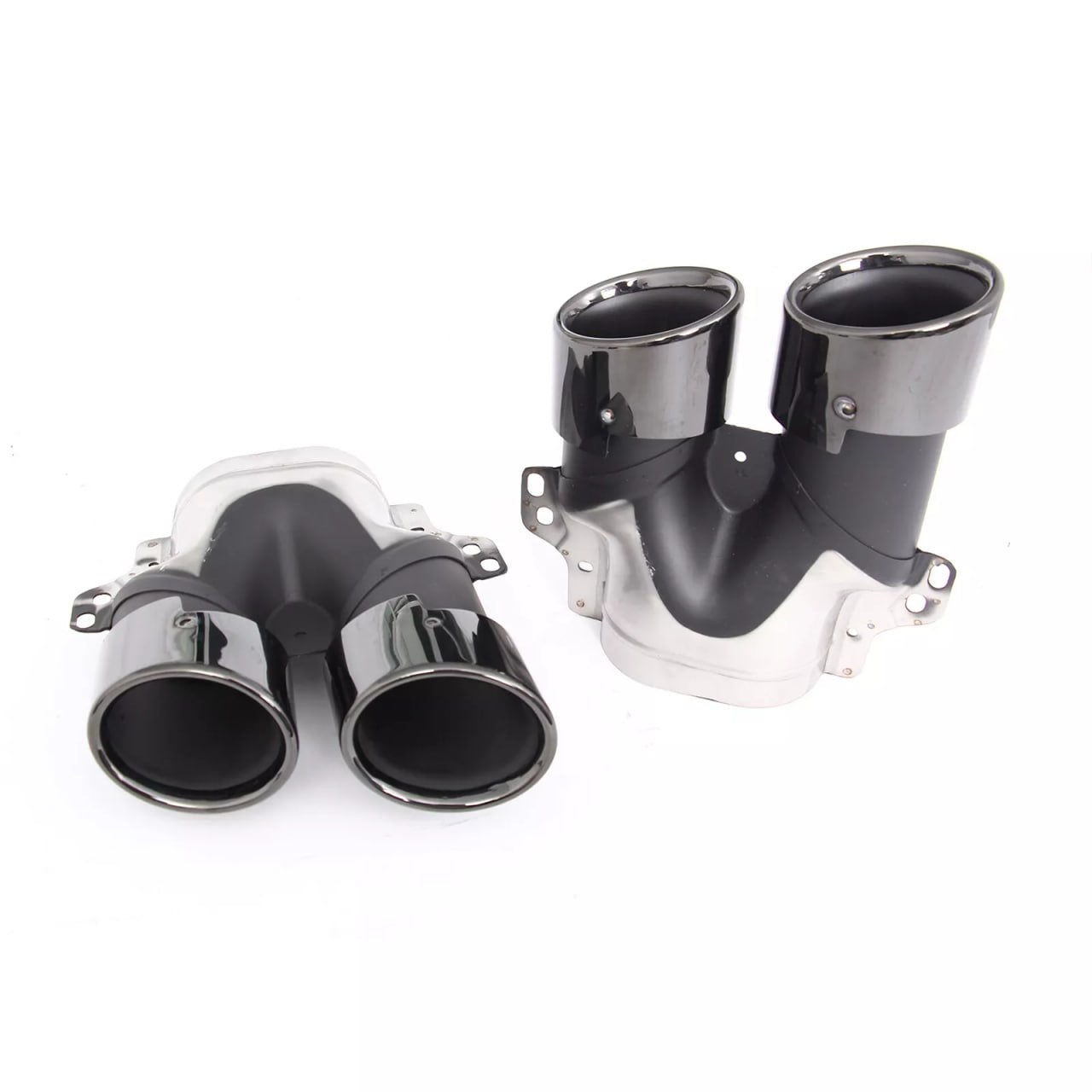 ART.2144 DIFFUSORE GLC C253 2015-2019 AMG COUPE LOOK GLC43 NERO + TERMINALI