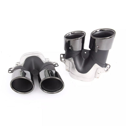 ART.2144 DIFFUSORE GLC C253 2015-2019 AMG COUPE LOOK GLC43 NERO + TERMINALI