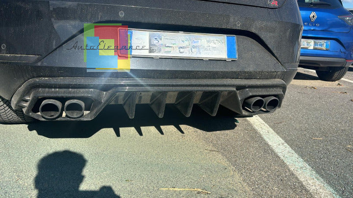 🔥2020🔥DIFFUSORE ADATTO PER CUPRA LEON 2020+ NERO LUCIDO🔥🔥
