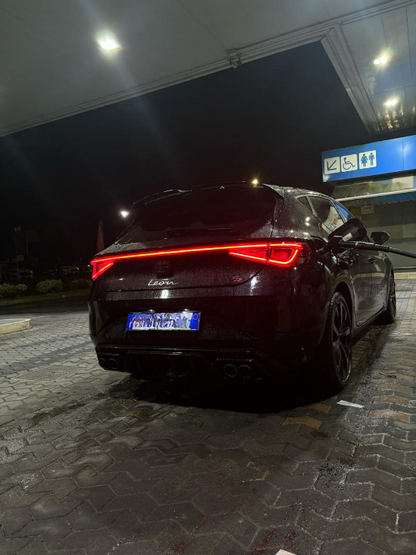 🔥2020🔥DIFFUSORE ADATTO PER CUPRA LEON 2020+ NERO LUCIDO🔥🔥