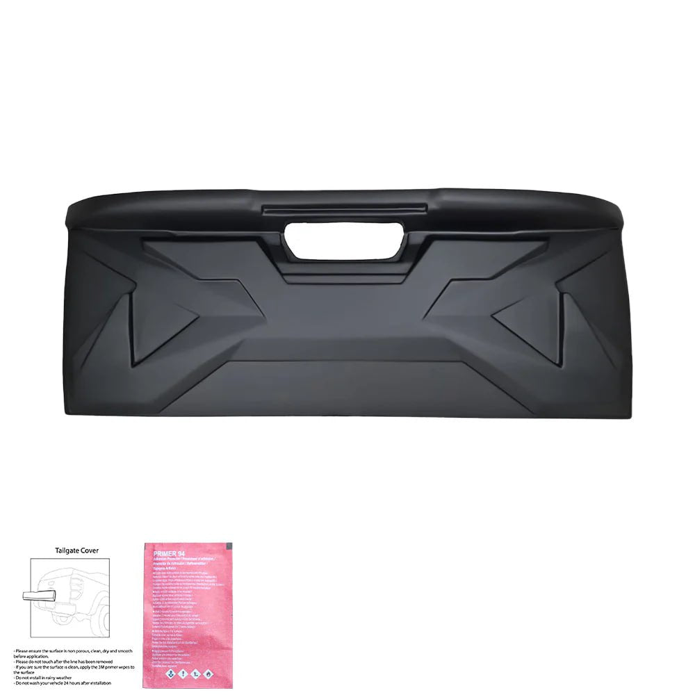🔥2152 PROTEZIONE PORTELLONE ADATTO PER NAVARA NP300 (D23) 14-2021 NERO OPACO🔥
