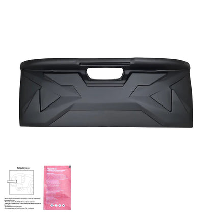 🔥2152 PROTEZIONE PORTELLONE ADATTO PER NAVARA NP300 (D23) 14-2021 NERO OPACO🔥