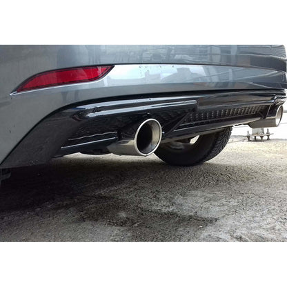 ⭐2157 DIFFUSORE ADATTO PER AUDI A3 8V 2016-2020 LOOK S3 NERO LUCIDO 1+1⭐