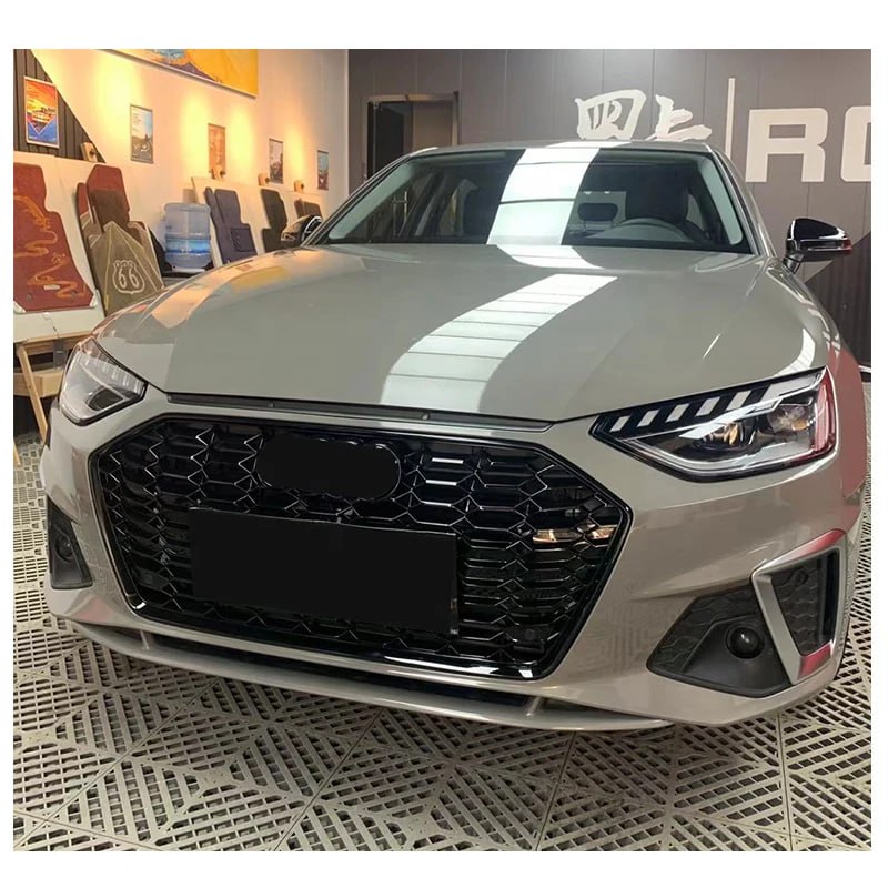 ❤️‍🔥GRIGLIA A4 B9 2020+ LOOK RS4 NERO LUCIDA❤️‍🔥