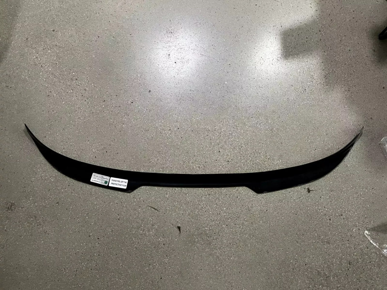 ART. 1850 SPOILER ALFA  ROMEO GIULIETTA 2010-2020 NERO LUCIDO