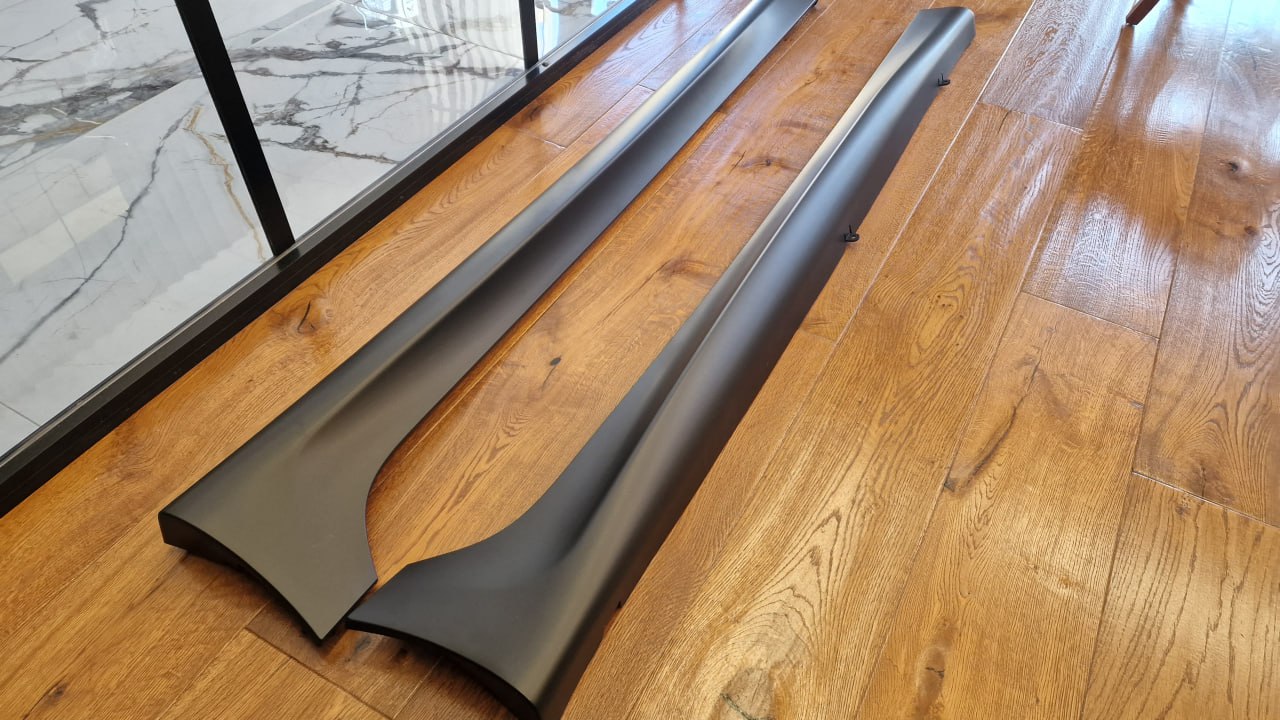 🔥2162 MINIGONNE ADATTO PER VW GOLF 6 3/5 PORTE GREZZE (185CM) ABS TOP🔥