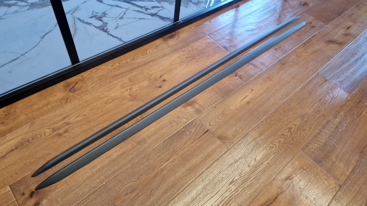⭐2164 COPPIA MINIGONNE LATELARI ADATTO PER AUDI a6 c7 da verniciare look S line⭐