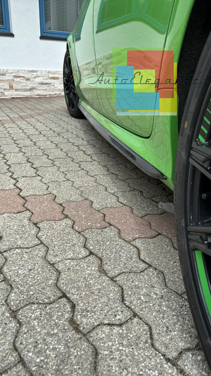 ⭐2164 COPPIA MINIGONNE LATELARI PER AUDI A6 c7, A6 4f da verniciare look S line⭐