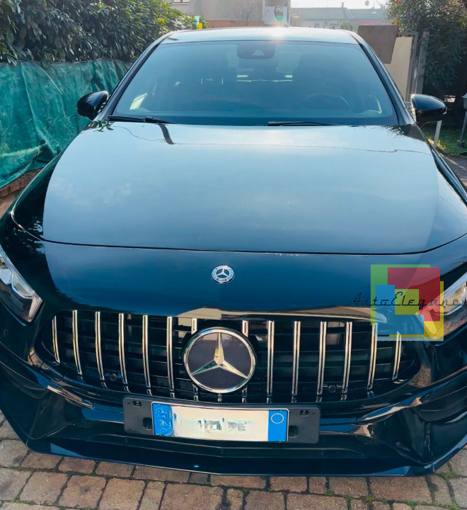 🔥0221 PARAURTI ANTERIORE ADATTO PER MERCEDES CLASSE A W177 LOOK AMG A45S A45🔥