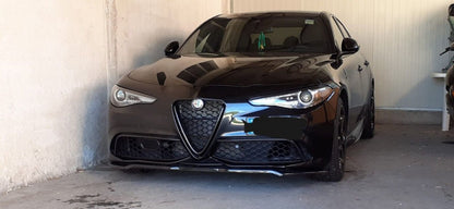 💕ART. 0393 SPLITTER ALFA  GIULIA STANDARD / VELOCE NERO LUCIDO 💕