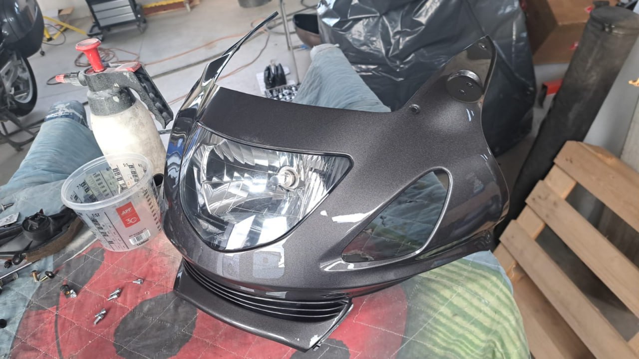 🔥HONDA NTV 650 DEAUVILLE - CARENATURA ANTERIORE, MUSO, CALANDRA NUOVO++🔥