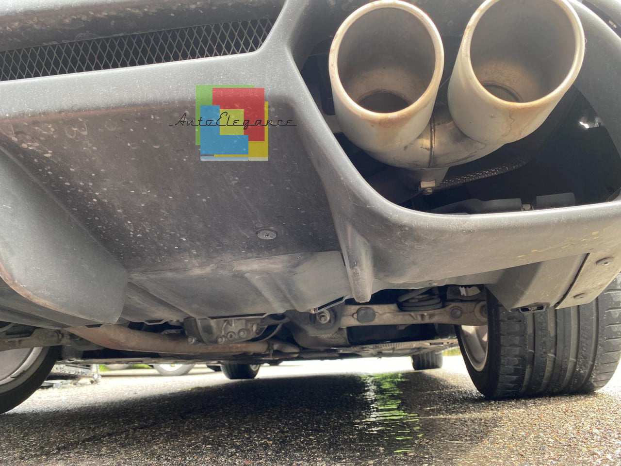 ⭐0345 DIFFUSORE ADATTO PER  GIULIA 16-21 STANDARD LOOK QUADRIFOGLIO NERO LUCIDO⭐