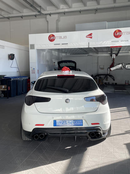 ⭐ 0405 🔥 DIFFUSORE POSTERIORE ADATTO PER ALFA ROMEO GIULIETTA NERO LUCIDO🔥